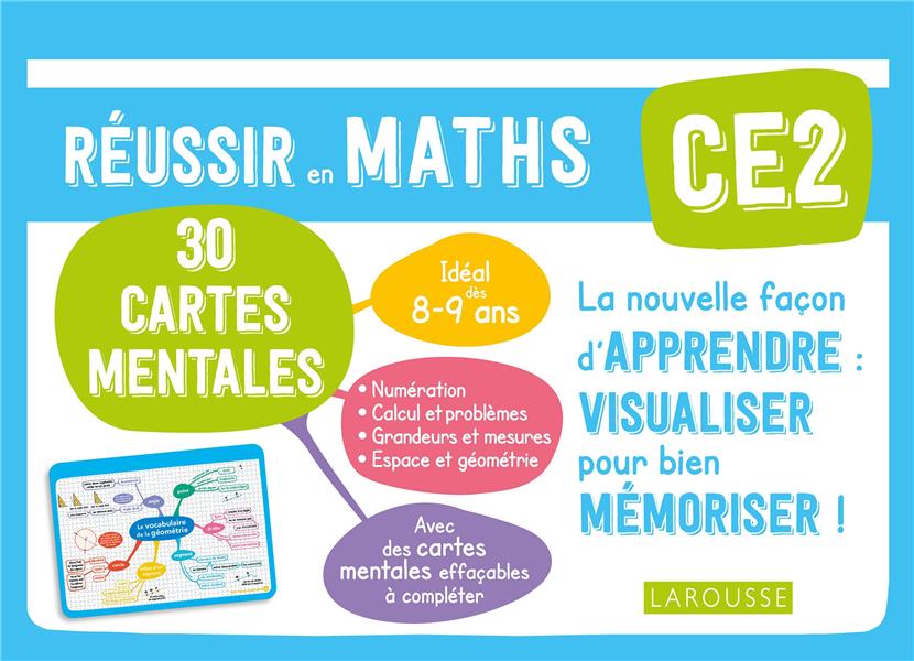 CARTES MENTALES MATHS CE2