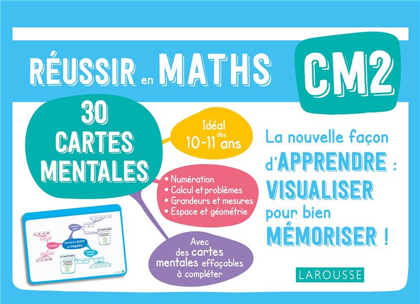 CARTES MENTALES MATHS CM2