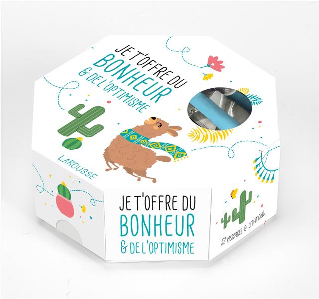 JE T'OFFRE DU BONHEUR ET DE L'OPTIMISME