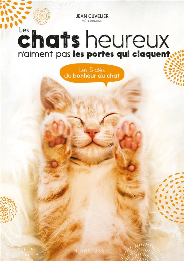 LES CHATS HEUREUX N'AIMENT PAS LES PORTES QUI CLAQUENT - LES 5 CLES DU BONHEUR DU CHAT