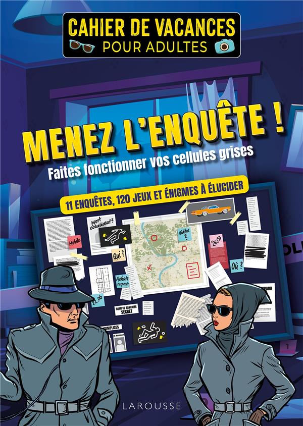 CAHIER DE VACANCES ADULTE CRIMES