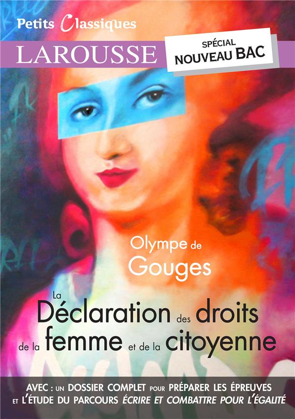 LA DECLARATION DES DROITS DE LA FEMME ET DE LA CITOYENNE - NOUVEAU BAC