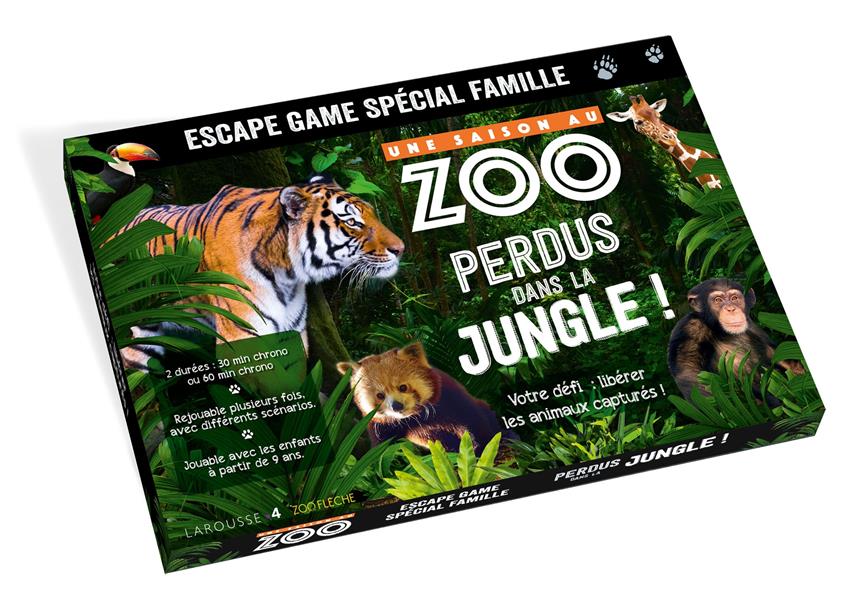 ESCAPE GAME FAMILLE - UNE SAISON AU ZOO PERDUS DANS LA JUNGLE !