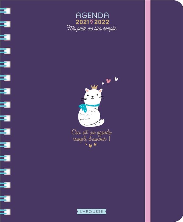 GRAND AGENDA PETITE VIE BIEN REMPLIE 2021-2022