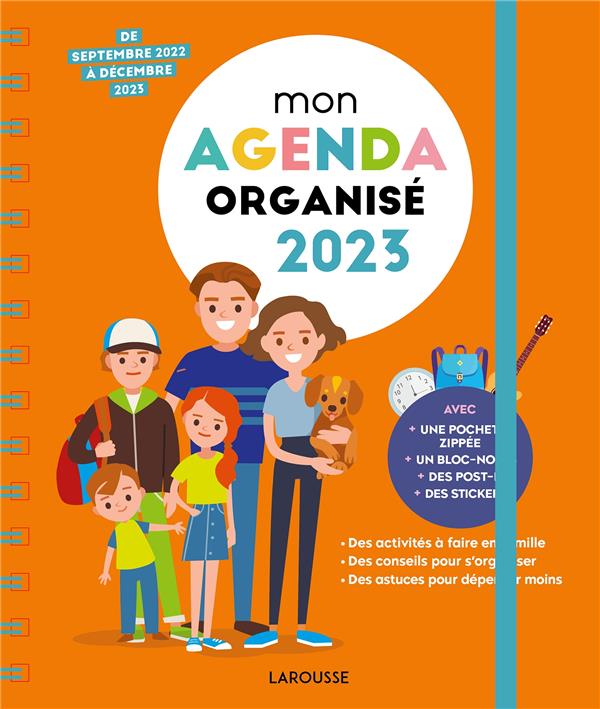 MON AGENDA FAMILLE ORGANISEE 2023