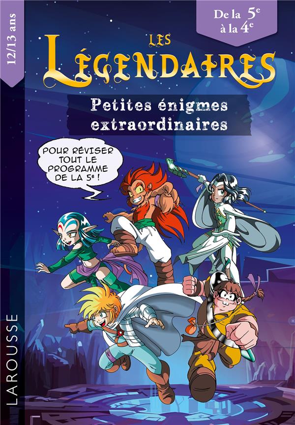 LES LEGENDAIRES - ENIGMES EXTRAORDINAIRES 5E-4E