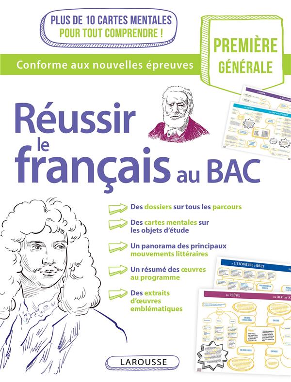 BAC 2023 - REUSSIR LE FRANCAIS AU BAC, AVEC DES CARTES MENTALES