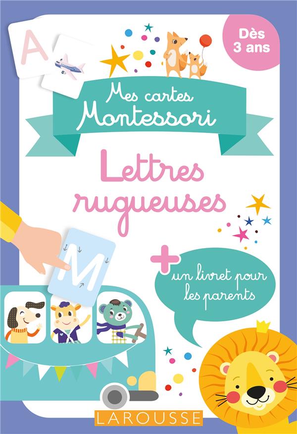 MES CARTES MONTESSORI : LETTRES RUGUEUSES