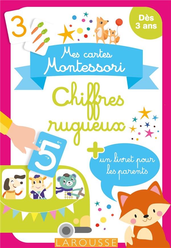 MES CARTES MONTESSORI : CHIFFRES RUGUEUX