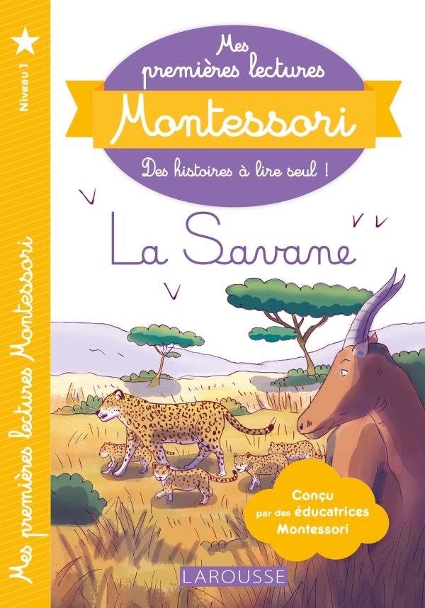 PREMIERES LECTURES MONTESSORI - DANS LA SAVANE