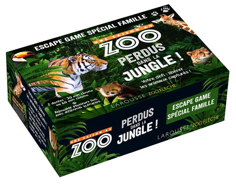 ESCAPE GAME FAMILLE - UNE SAISON AU ZOO PERDUS DANS LA JUNGLE !