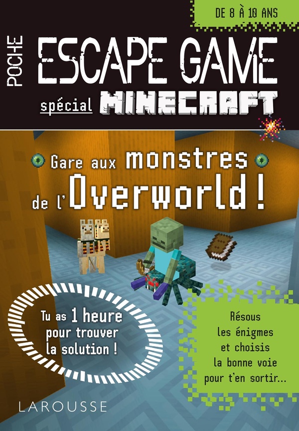 ESCAPE GAME MINECRAFT - GARE AUX MONSTRES DE L'OVERWORLD