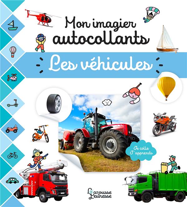 MON IMAGIER AUTOCOLLANTS - LES VEHICULES