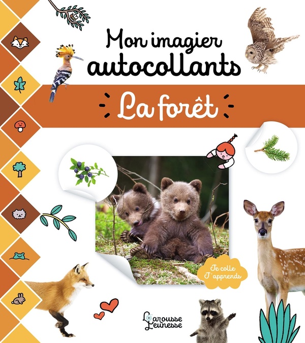 MON IMAGIER AUTOCOLLANTS - LA FORET