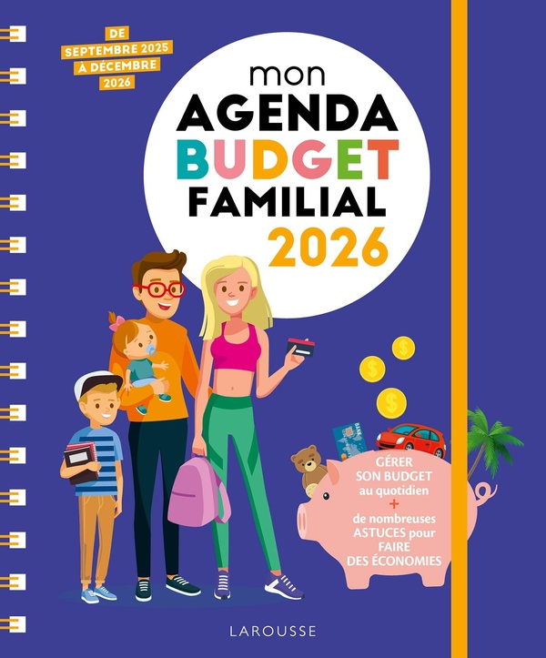 MON AGENDA BUDGET FAMILIAL 2026