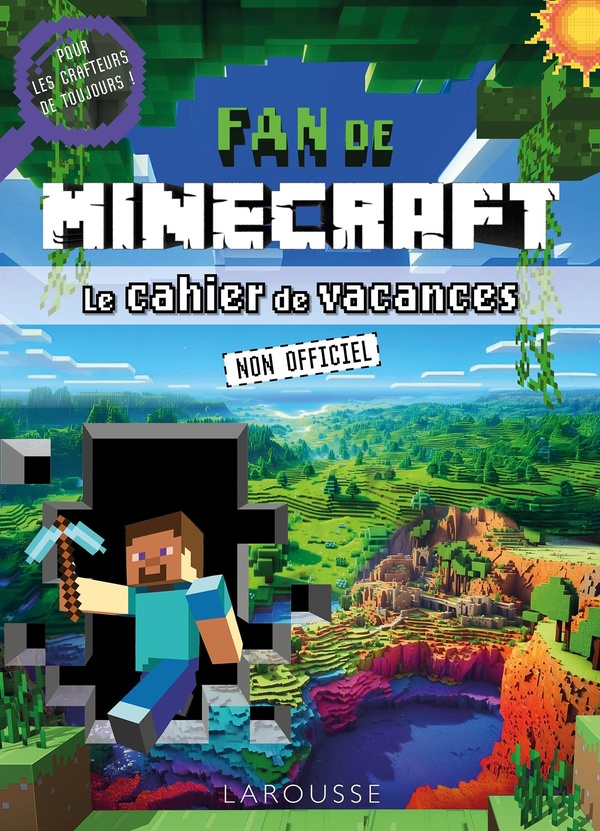 FAN DE MINECRAFT & CO - CAHIER DE VACANCES ADULTES