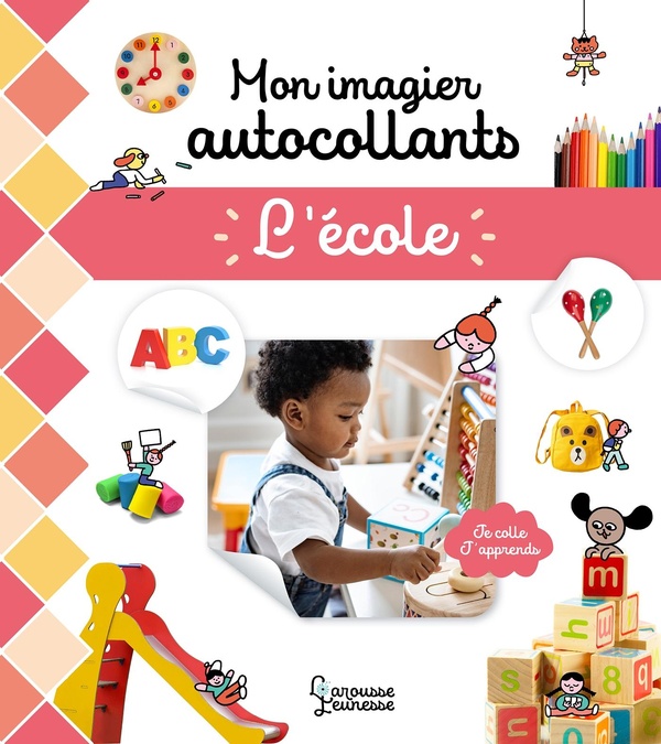 MON IMAGIER AUTOCOLLANTS - L'ECOLE