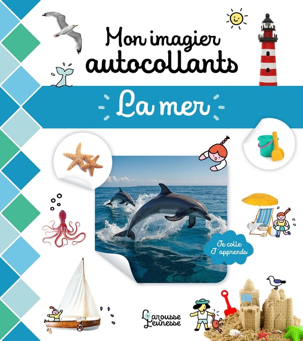 MON IMAGIER AUTOCOLLANTS - LA MER
