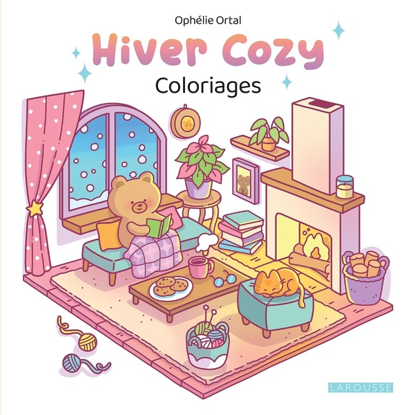 HIVER COZY - COLORIAGES