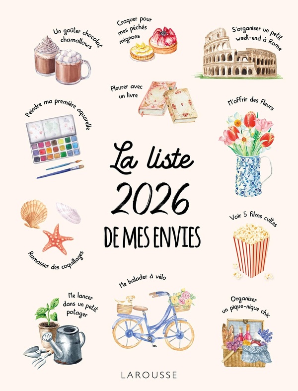 LA LISTE 2026 DE MES ENVIES