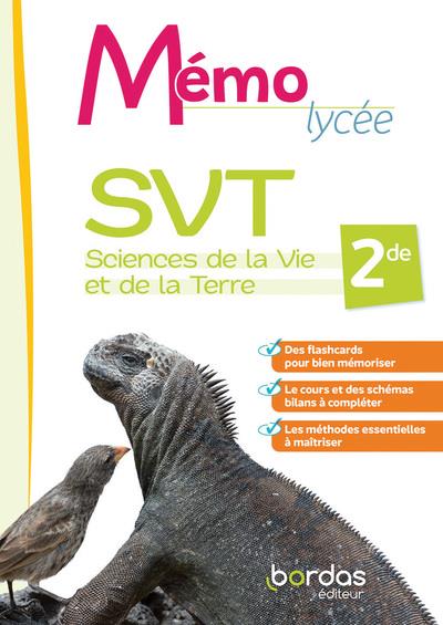 MEMO LYCEE - SVT 2DE - 2022 - LIVRET - ELEVE