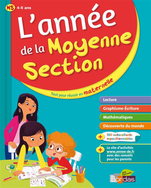 L'ANNEE DE LA MOYENNE SECTION - TOUT POUR REUSSIR EN MATERNELLE