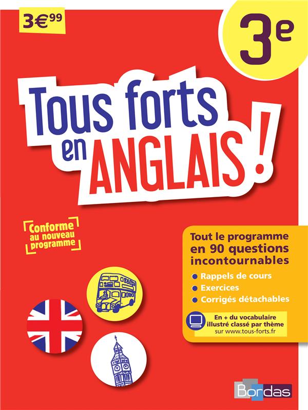 TOUS FORTS EN ANGLAIS ! 3E