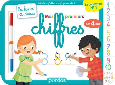 LES LIVRES-ARDOISES - MES PREMIERS CHIFFRES