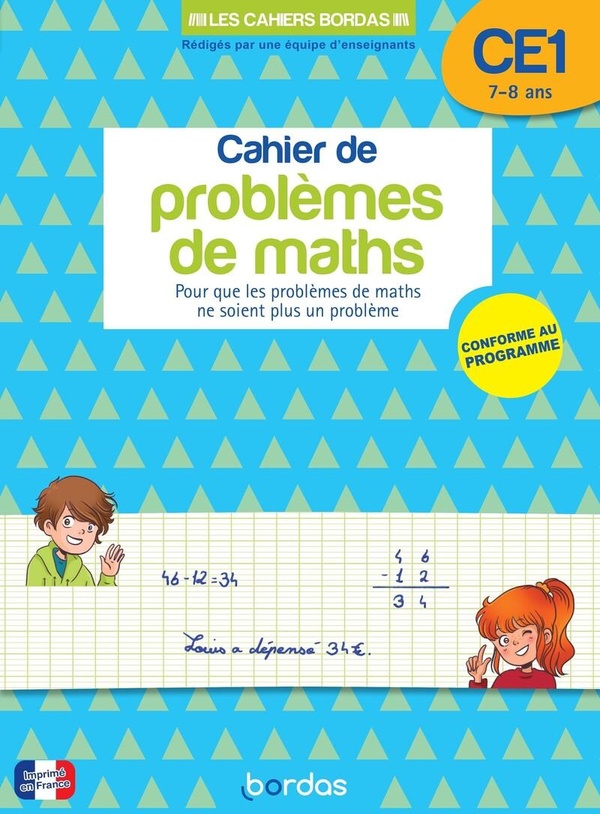 MON CAHIER DE PROBLEMES DE MATHS CE1