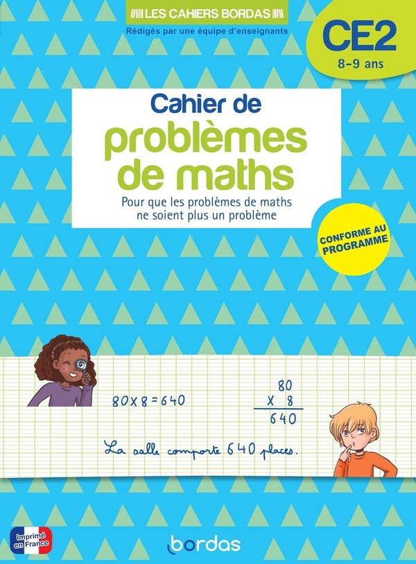 MON CAHIER DE PROBLEMES DE MATHS CE2