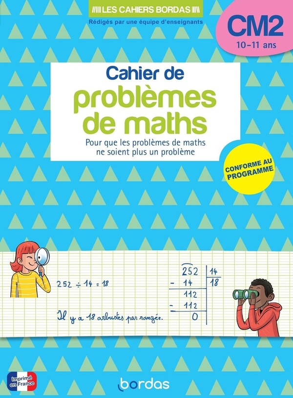 MON CAHIER DE PROBLEMES DE MATHS CM2