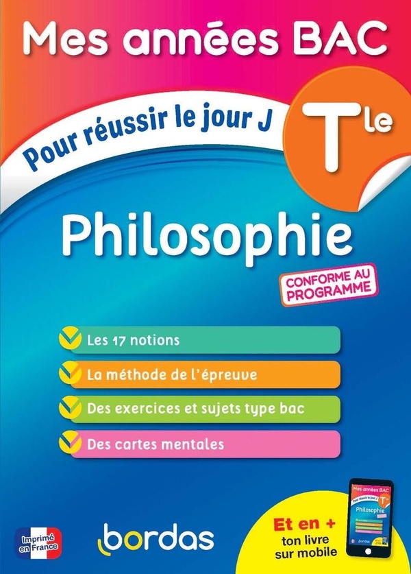 MES ANNEES BAC PHILOSOPHIE TLE