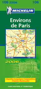 CARTE ZOOM FRANCE - T4610 - CARTE ZOOM 106 ENVIRONS DE PARIS 2006