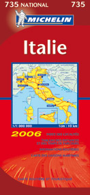 CARTE REGIONALE EUROPE - T10550 - CARTE ROUTIERE 735 ITALIE 2006