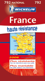 CARTE NATIONALE FRANCE - T7800 - CARTE NATIONAL 792 FRANCE HAUTE RESISTANCE 2006
