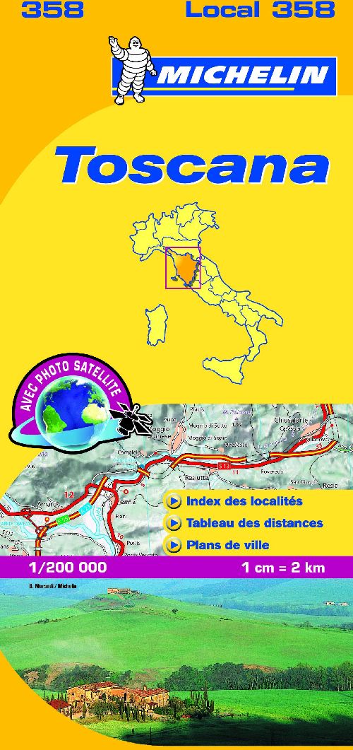 CARTE DEPARTEMENTALE TOSCANA