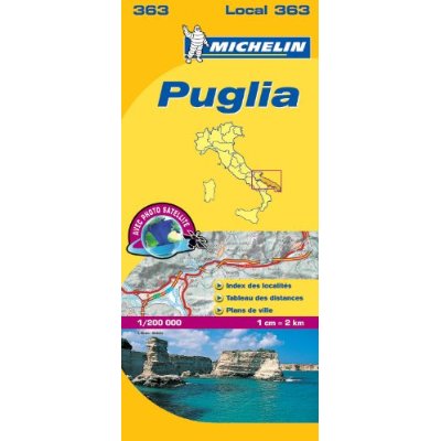 CARTE DEPARTEMENTALE PUGLIA