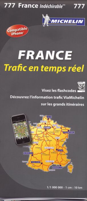 CARTE NATIONALE FRANCE - T7710 - FRANCE TRAFIC EN TEMPS REEL