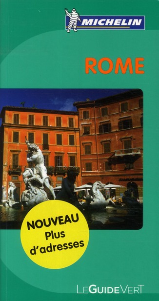 GUIDES VERTS EUROPE - T36100 - GUIDE VERT ROME