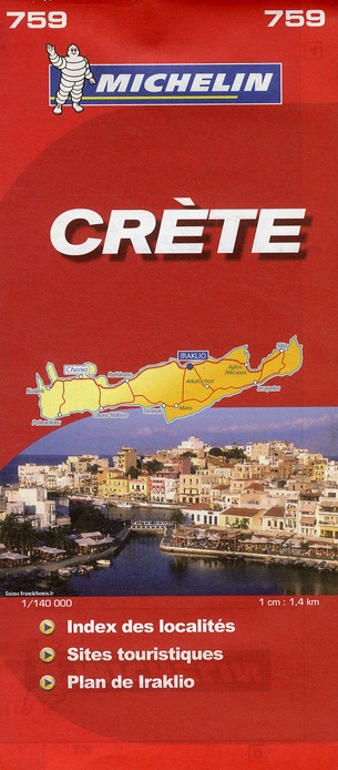 CARTE NATIONALE EUROPE - T12450 - CN 759 CRETE