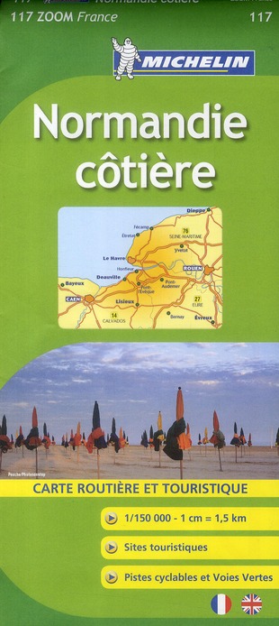 CARTE ZOOM FRANCE - T4850 - CZ 117 NORMANDIE COTIERE