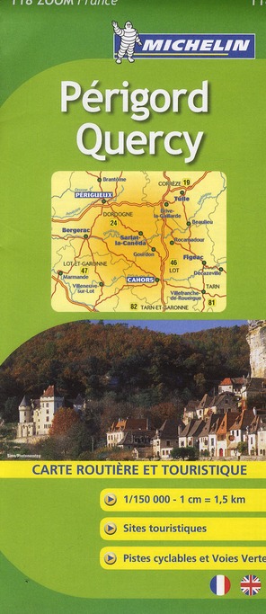 CARTE ZOOM FRANCE - T4880 - QUERCY PERIGORD