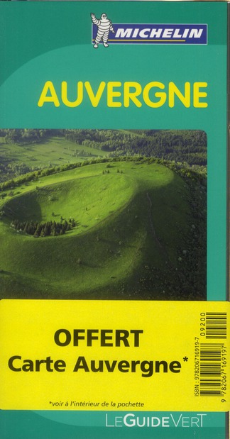 GUIDES VERTS FRANCE - T26400 - GUIDE VERT AUVERGNE 2012