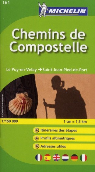 CARTES HISTORIQUES / THEMATIQU - CARTE CHEMINS DE COMPOSTELLE / LE PUY-EN-VELAY - ST-JEAN-PIED-DE-PO