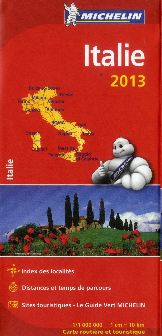 CARTE NATIONALE EUROPE - T10550 - CN 735 ITALIE 2013