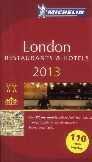 GUIDES MICHELIN VILLES - T55800 - GUIDE MICHELIN LONDON 2013