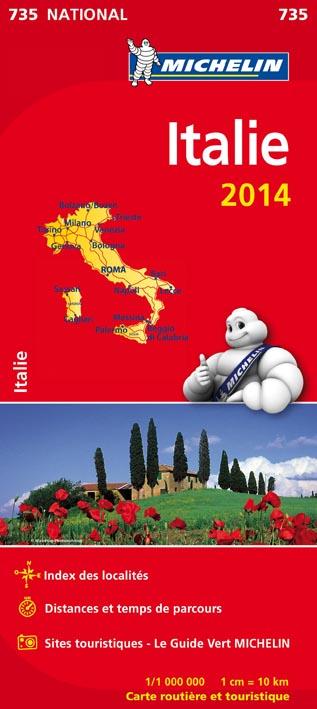 CARTE NATIONALE EUROPE - T10550 - CN 735 ITALIE 2014