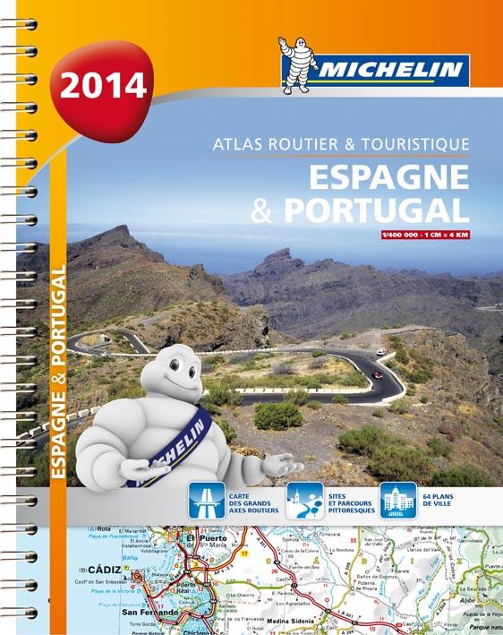 ATLAS EUROPE - T25360 - ESPAGNE & PORTUGAL  2014 - ATLAS ROUTIER ET TOURISTIQUE