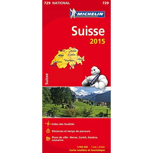 CARTE NATIONALE EUROPE - T9750 - CARTE NATIONALE SUISSE 2015