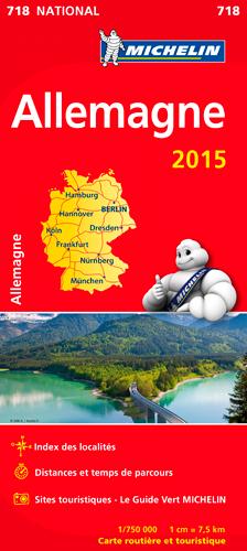 CARTE NATIONALE EUROPE - T9450 - ALLEMAGNE 2015